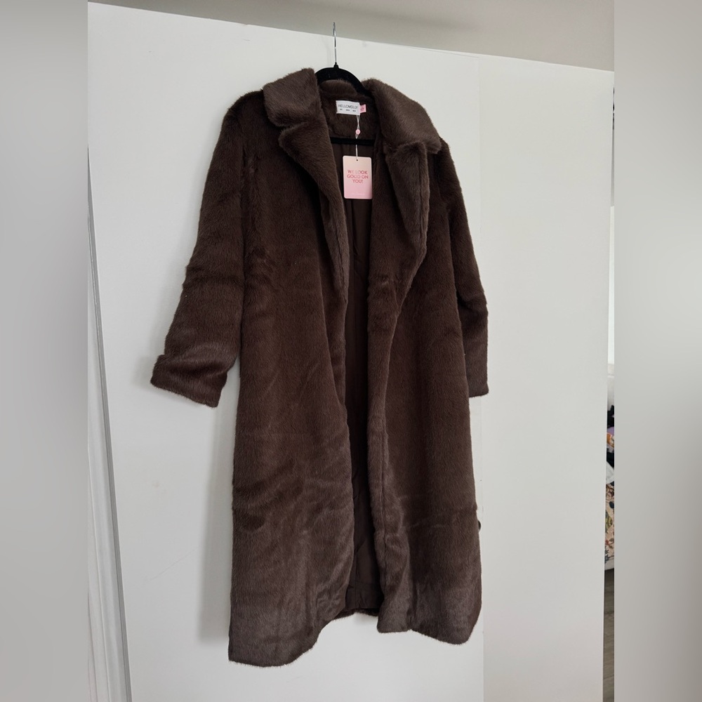 Hello Molly Brown Faux Fur Coat